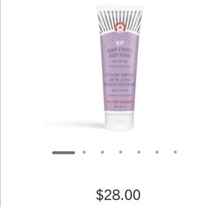 KP bump eraser body scrub